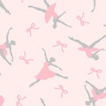 Double Sided Flannel Blanket - Ballerinas and Bows Flannel