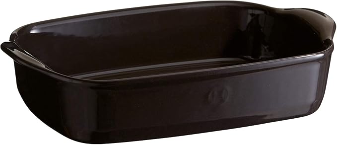 Emile Henry Small Rectangular Baking Dish - Charcoal