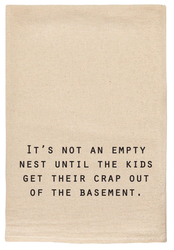 Empty Nest Kitchen Towel
