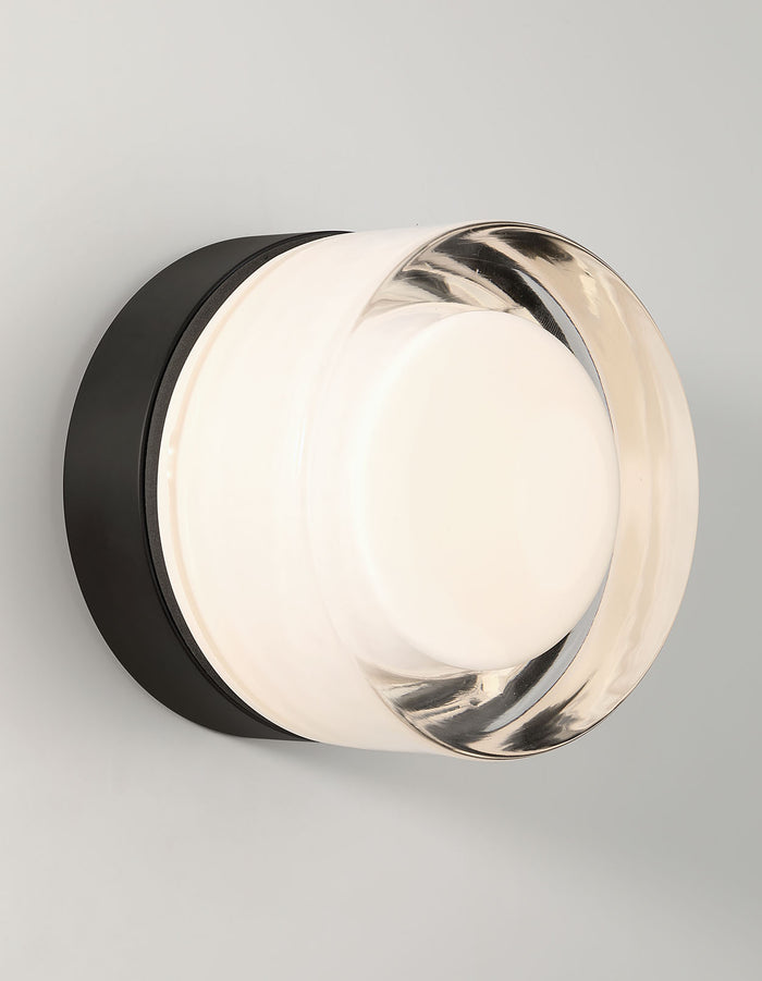 Eurofase 50271-047 Sternn 5" Matte Black LED Outdoor Ceiling Light