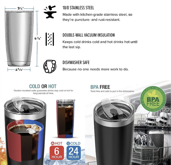 Farmer Claw - Stainless Steel Tumbler - myfunfarm - clothing acceessories shoes for cow lovers, pig, horse, cat, sheep, dog, chicken, goat farmer