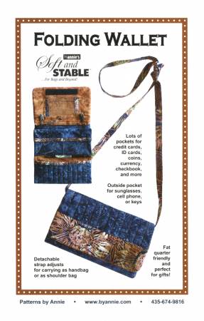 Folding Wallet Pattern
