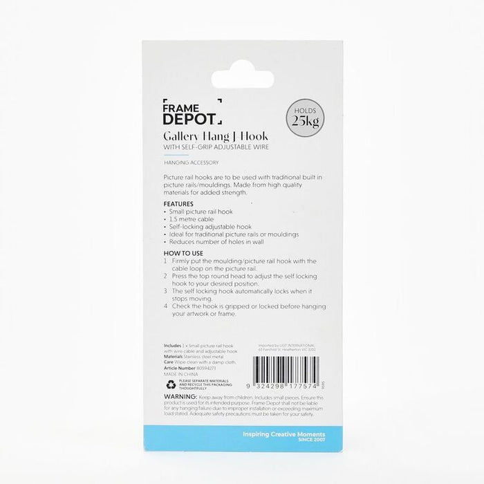 Frame Depot Hanger & Hook Kit