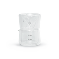 Pour Over Coffee Maker, Pour Over Coffee Dripper, Coffee Dripper Filter, Pour Over Coffee Filter, Pour Over Coffee Accessories, Double wall insulated glass, double-walled keeps the coffee warm longer,