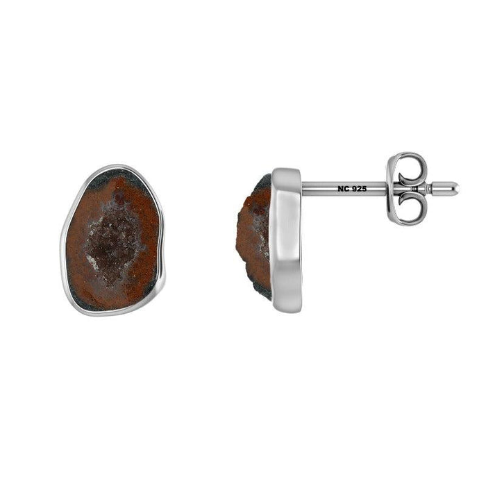 Geode Stud Earrings $35.00