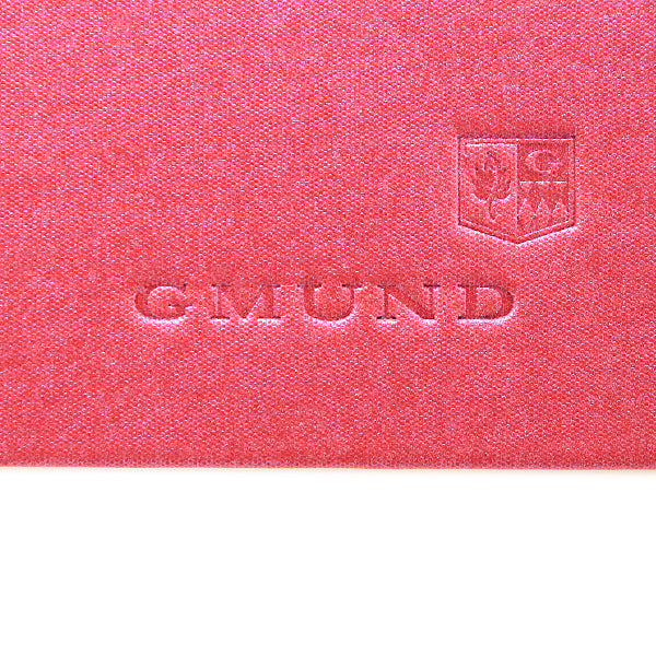 Gmund Notebook L, Reaction Purple Rain Red, Plain