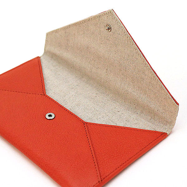 Graphic Image Envelope Case (Goat), Orange