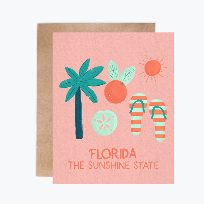 Greeting Card - Florida Landmarks