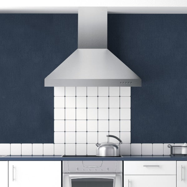 Hauslane WM-530 30" Stainless Steel Wall Mounted Range Hood - Base