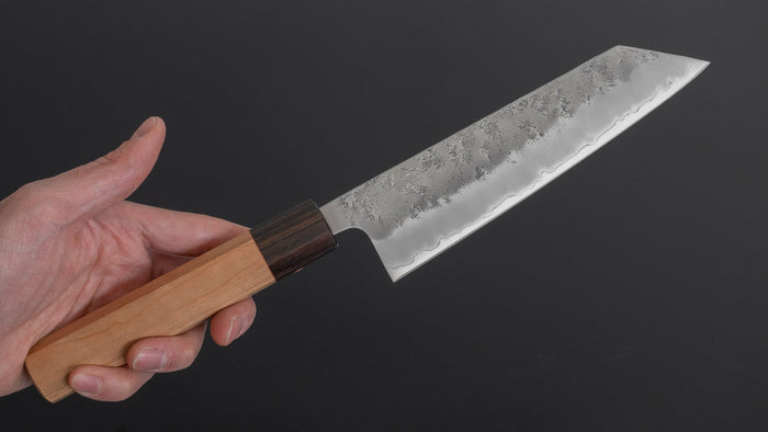 Hitohira Futana S3 Nashiji Bunka 170mm Cherry Wood Handle - HITOHIRA