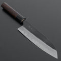 Hitohira HS White #2 Damascus Santoku 170mm Rosewood Handle - HITOHIRA