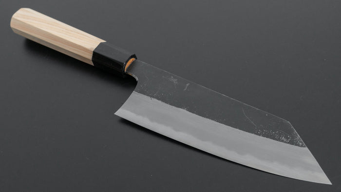 Hitohira Togashi White #2 Kurouchi Bunka Hinoki Cypress Handle - HITOHIRA
