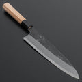 Hitohira Togashi White #2 Kurouchi Gyuto 210mm Hinoki Cypress Handle - HITOHIRA