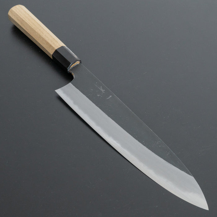 Hitohira Togashi White #2 Kurouchi Gyuto 240mm Ho Wood Handle - HITOHIRA