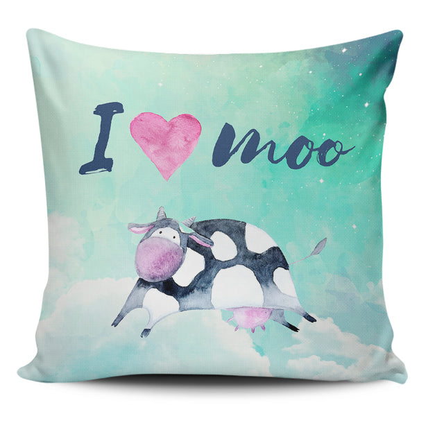 i love MOO sk00007 Custom  Pillow Case - myfunfarm