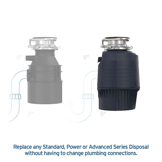 InSinkErator Advanced Series Evolution 35SS, 5/8 HP