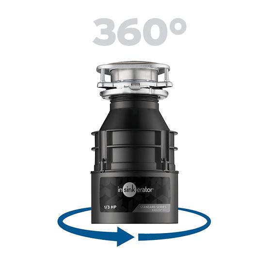 InSinkErator Badger 100 Garbage Disposal, 1/3 HP