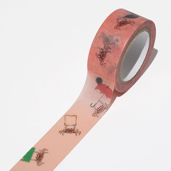 Itoya Naoya Hata Masking Tape (Crab, PK)