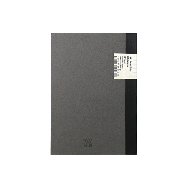 Itoya Notebook, A6, Grid, Gray