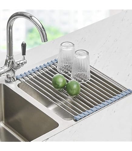 Joie Over The Sink Roll-Up Rack - 6x5.3x54cm - Sage
