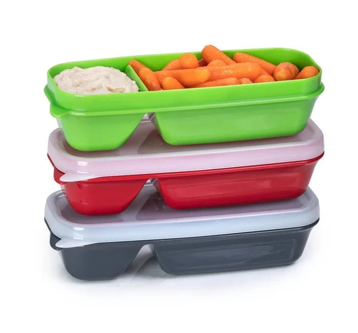 Joie Prep Snack Container 3pc Set - Snack & Dip Pack