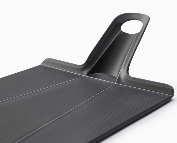Joseph Joseph | Chop 2 Pot Plus Folding Black Cutting Board