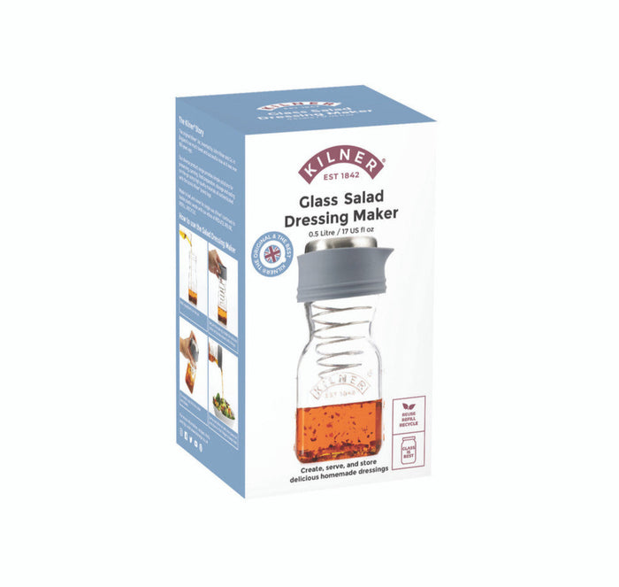 Kilner Glass Salad Dressing Maker 500ml