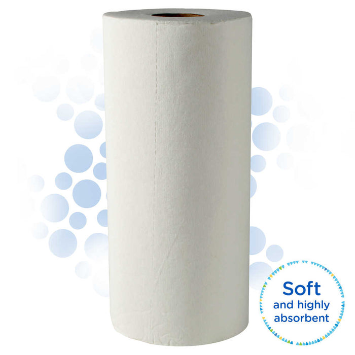 Kimberly Clark Kleenex Premiere Kitchen Paper Towel: White, 10.4" x 11", 24 Count