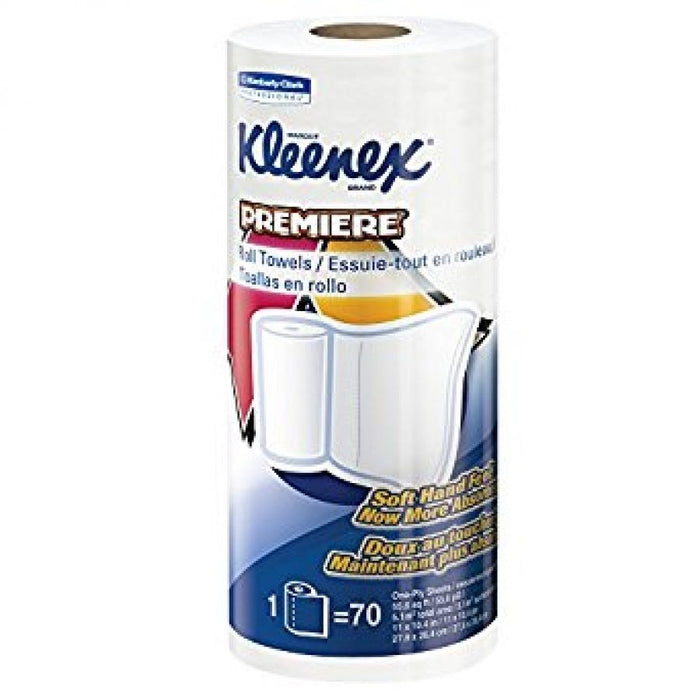 Kimberly Clark Kleenex Premiere Kitchen Paper Towel: White, 10.4" x 11", 24 Count