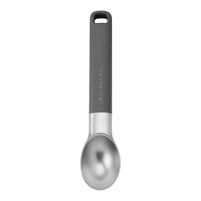 KitchenAid Ice Cream Scoop Charcoal Grey - 21cm