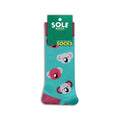Koala Sole Mates Socks - Turquoise