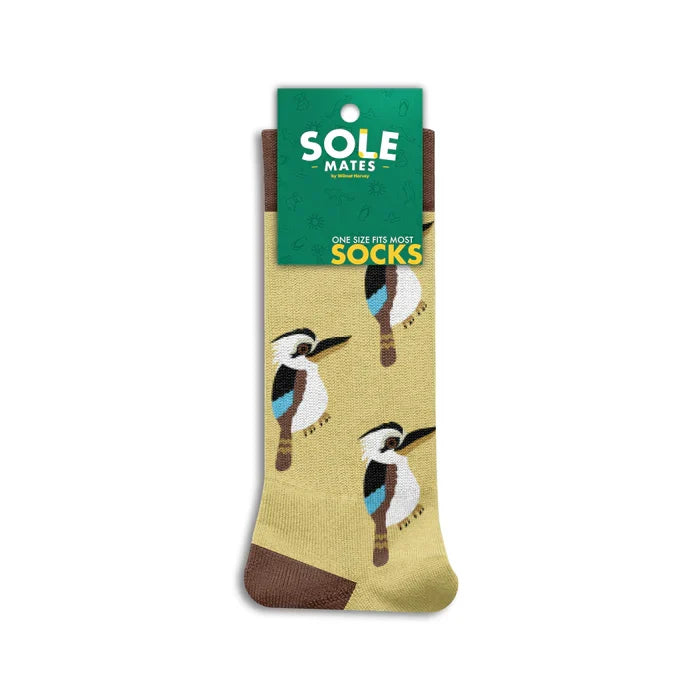 Kookaburra Sole Mates Socks - Yellow