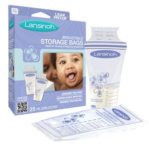 Lansinoh Breastmilk Storage Bags 4 Packs of 25 (100 Total) 38687155