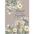 Laura Darrington Sympathy Card, ED06 (Eden, White Flowers)