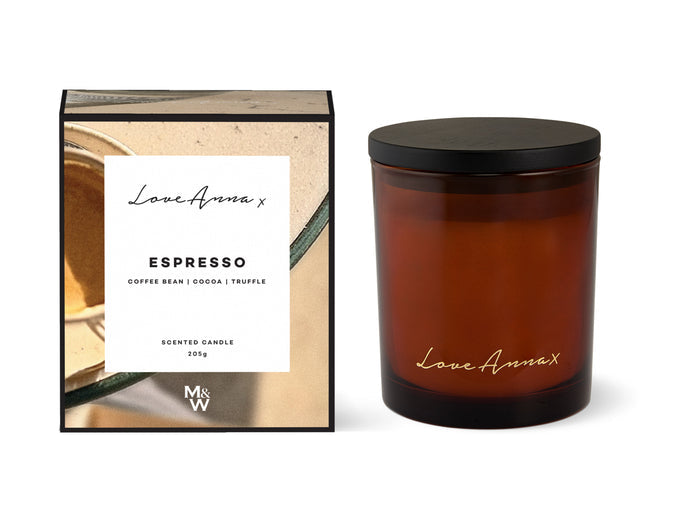 Love Anna x Botanika Kitchen Delights Fragrance Candle 205g - Espresso