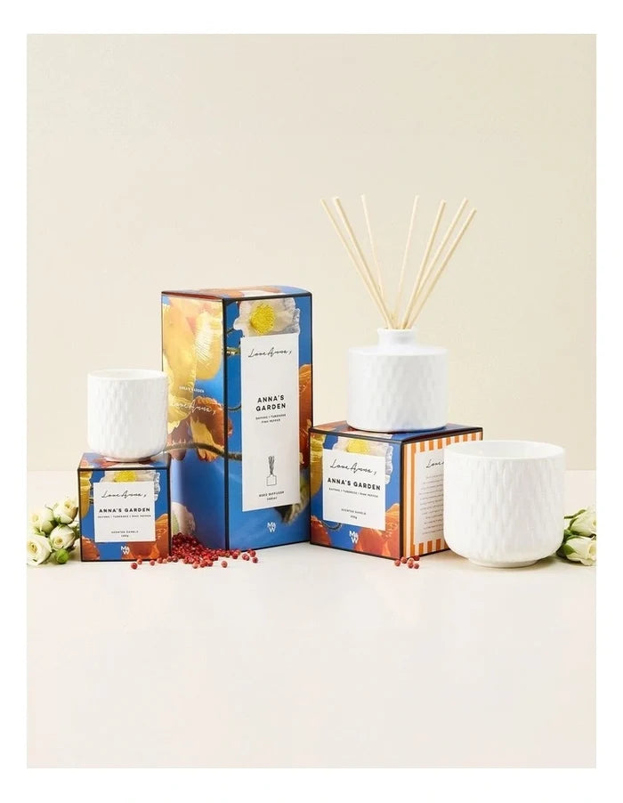 Love Anna x Scentimental Fragrance Candle 325gr - Anna's Garden - Gift Boxed