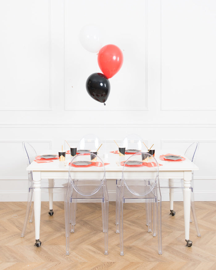 mickey-mouse-balloon-party-paris312-yellow-black-white-red-gold-centerpiece-bouquet
