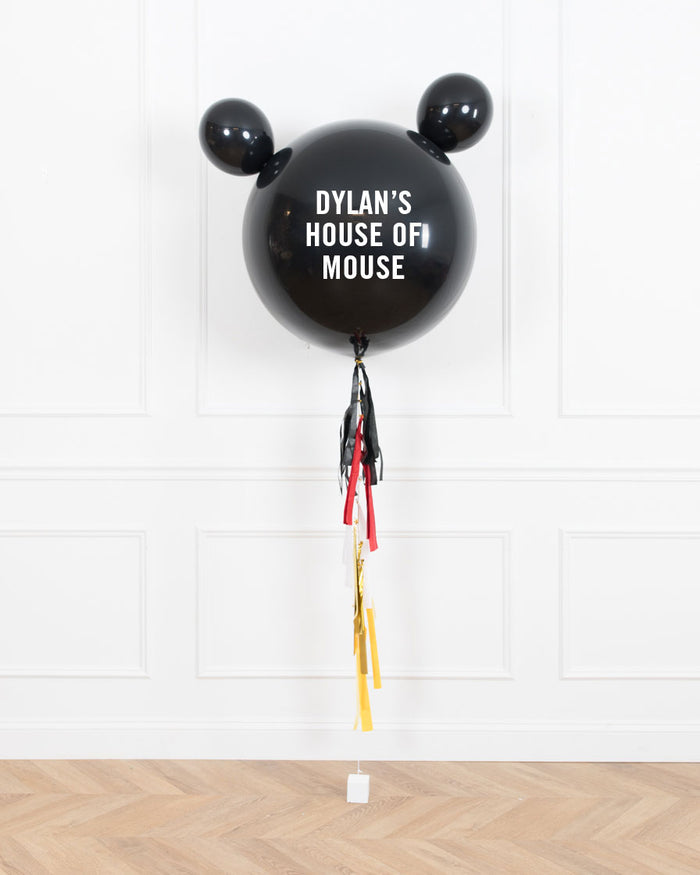 Magical Party Mouse Theme - House of Mouse Giant Balloon with Tassel