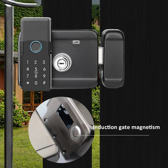 Main Gate Smart Lock (Waterproof) Dual Thumbprint