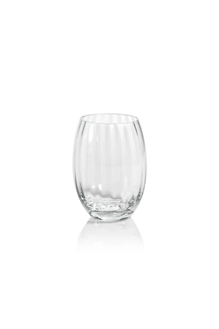 Malden Optic Stemless All-Purpose Glasses - Set of 4
