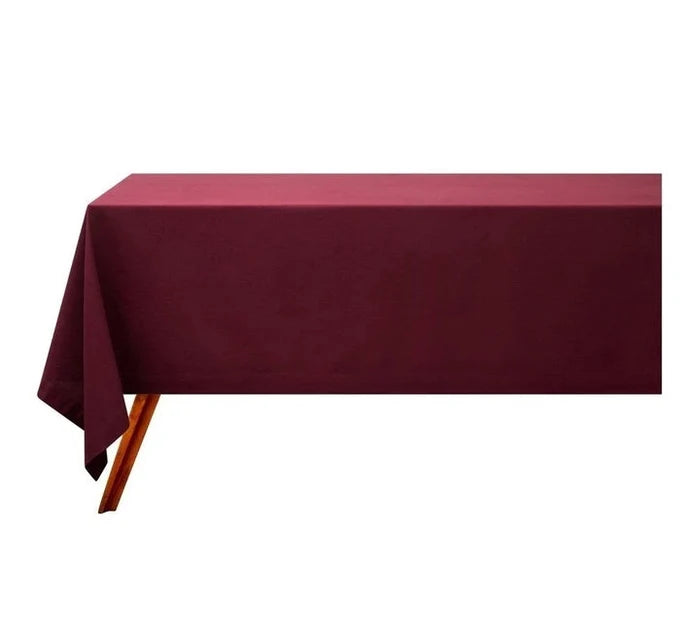 Maxwell & Williams 230x150cm Cotton Classics Rectangular Tablecloth - Aubergine