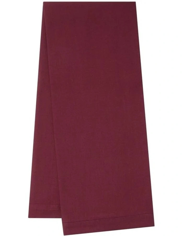 Maxwell & Williams 230x150cm Cotton Classics Rectangular Tablecloth - Aubergine