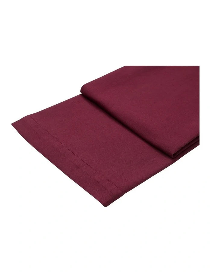 Maxwell & Williams 300x150cm Cotton Classics Rectangular Tablecloth - Aubergine
