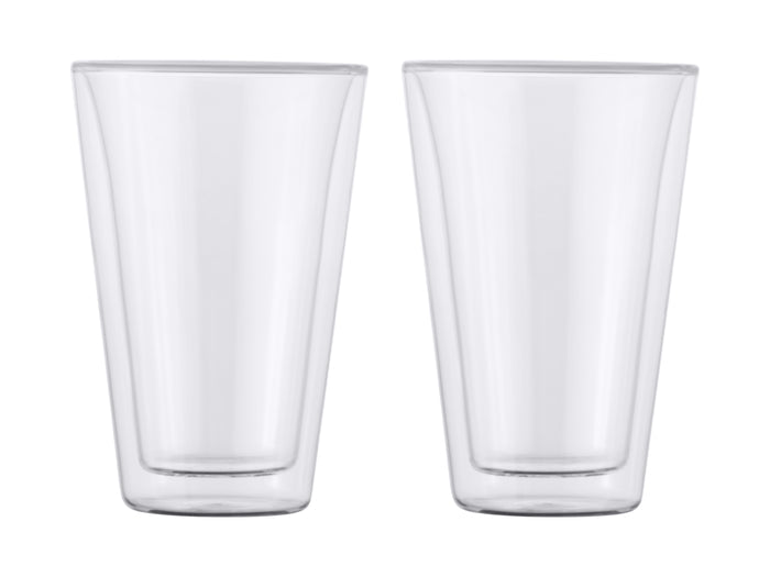 Maxwell & Williams Blend Double Wall Conical Cups Set of 2 - 400ml