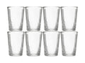 Maxwell & Williams Blend Stripey Double Wall Cup 250ml - Set of 8