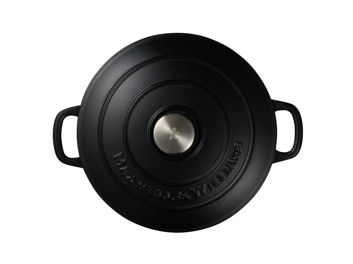 Maxwell & Williams Cast Iron Braiser Black 27cm / 3.3L Gift Boxed