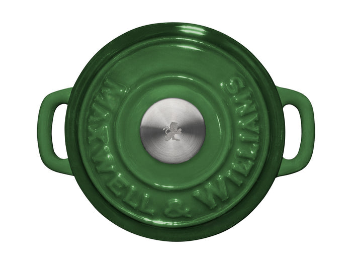Maxwell & Williams Cast Iron Cocotte 9.5cm/260ml -  English Racing Green