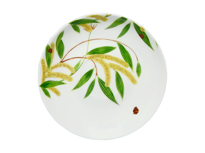 Maxwell & Williams Eloise Short Lyric Cup & Saucer 240ml - Gouldian Finch