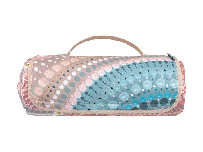 Maxwell & Williams Lou Martin Uplift Folding Picnic Blanket 200x150cm - Pink