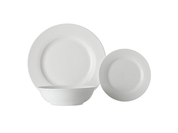 Maxwell & Williams White Basics European Rim Dinner Set 12pc